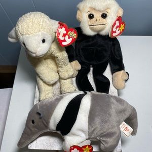 Set of 3 Beanie Babies